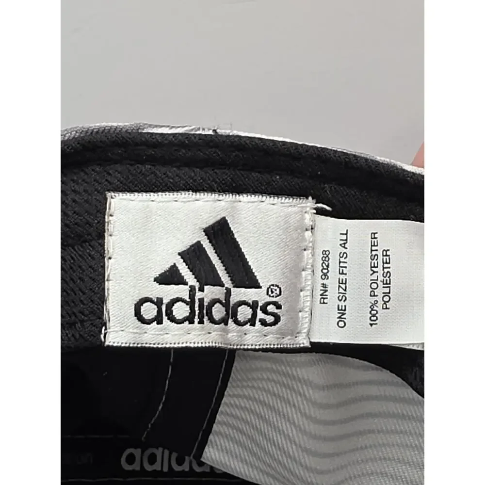 Adidas The‎ Collection SnapBack Baseball Hat Cap Climalite Black White Pocket